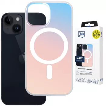 3MK PROTECTION Apple iPhone 13/14 - Custodia 3mk Hardy PrisMag nera