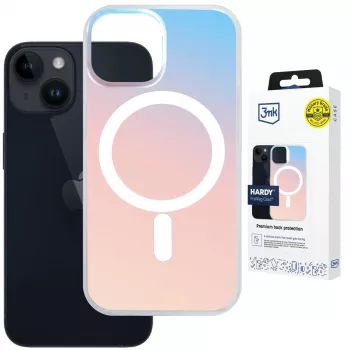 3MK PROTECTION Apple iPhone 13/14 - Custodia 3mk Hardy PrisMag nera