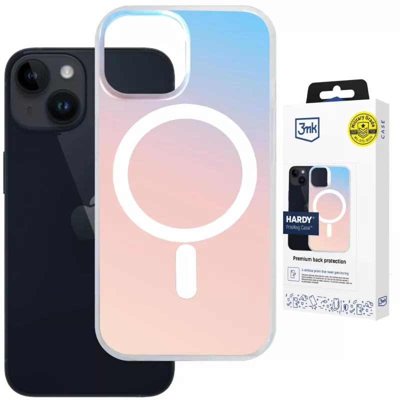 3MK PROTECTION Apple iPhone 15 - Custodia 3mk Hardy PrisMag