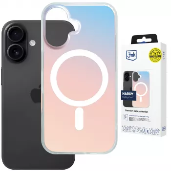 3MK PROTECTION Apple iPhone 16 Custodia Hardy PrisMag nera