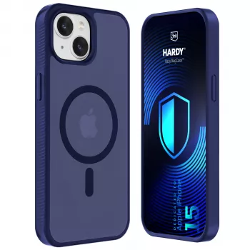 3MK PROTECTION Apple iPhone 15 - 3mk Hardy Hazy MagCase blu