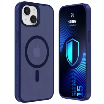 3MK PROTECTION Apple iPhone 15 - 3mk Hardy Hazy MagCase blu