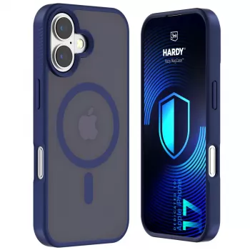 3MK Hardy Hazy MagCase per Apple iPhone 17, blu