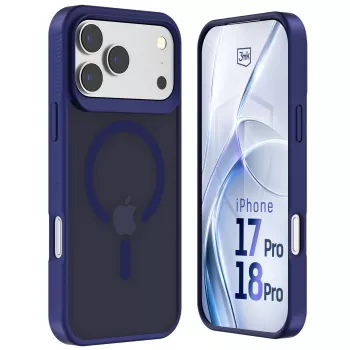 3MK PROTECTION Apple iPhone 17 Pro - 3mk Hardy Hazy MagCase blu
