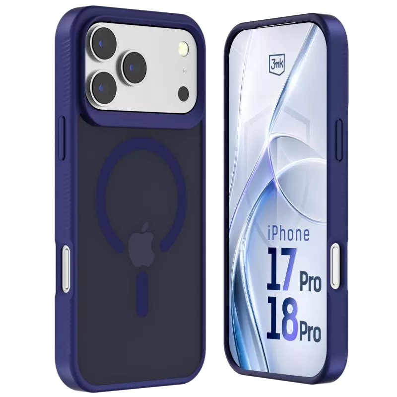 3MK PROTECTION Apple iPhone 17 Pro - 3mk Hardy Hazy MagCase blu