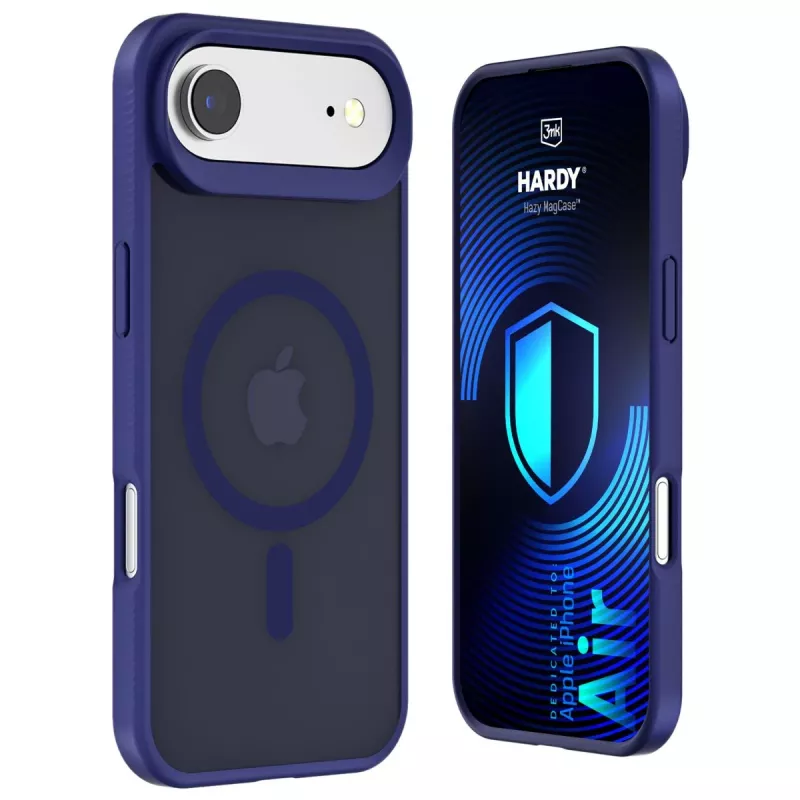 3MK PROTECTION Apple iPhone Air - 3mk Hardy Hazy MagCase blu