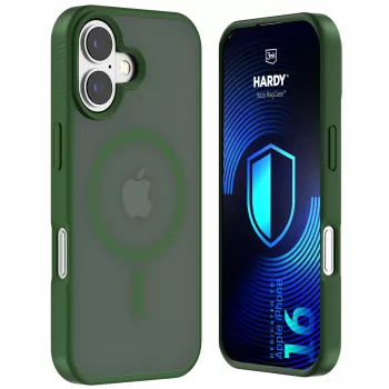 3MK PROTECTION Apple iPhone 16 - 3mk Hardy Hazy MagCase verde