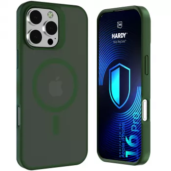 3MK PROTECTION Apple iPhone 16 Pro - 3mk Hardy Hazy MagCase verde