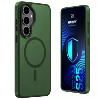 3MK PROTECTION Samsung Galaxy S25 - 3mk Hardy Hazy MagCase verde