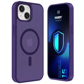 3MK PROTECTION Apple iPhone 15 Hardy Hazy MagCase viola