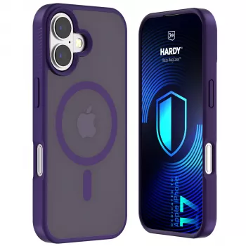 3MK Hardy Hazy MagCase per Apple iPhone 17, viola
