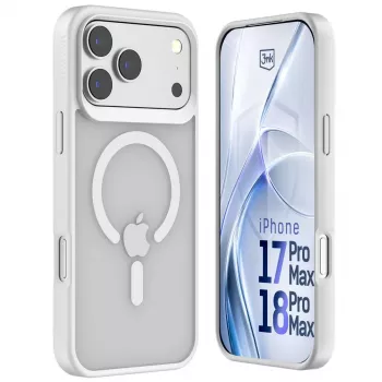 3MK PROTECTION Apple iPhone 17 Pro Max - 3mk Hardy Hazy MagCase bianco