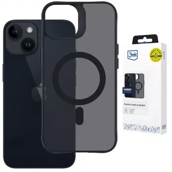 3MK PROTECTION Apple iPhone 13/14 Hardy Hazy MagCase nero