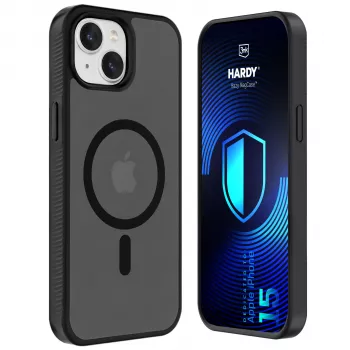 3MK PROTECTION Apple iPhone 15 - 3mk Hardy Hazy MagCase nero