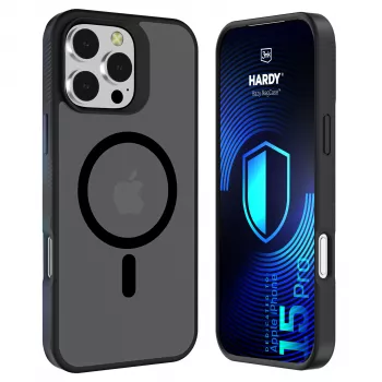 3MK PROTECTION Apple iPhone 15 Pro - 3mk Hardy Hazy MagCase nero