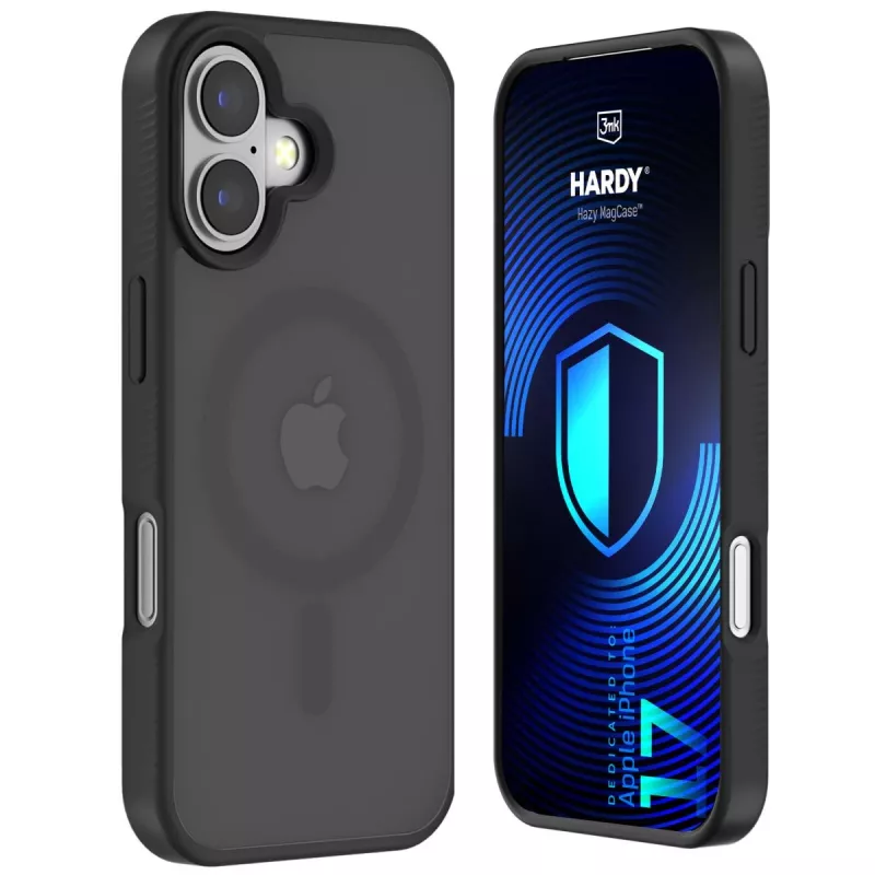 3MK PROTECTION Apple iPhone 17 - 3mk Hardy Hazy MagCase nero