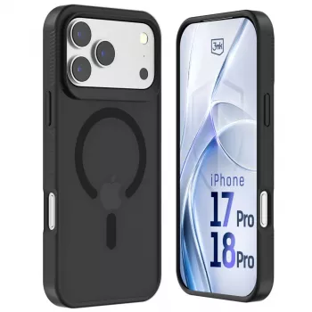 3MK PROTECTION Apple iPhone 17 Pro - 3mk Hardy Hazy MagCase nero