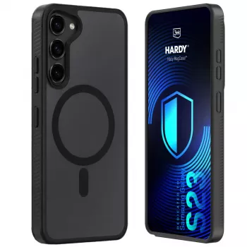 3MK PROTECTION Samsung Galaxy S23 5G Hardy Hazy MagCase nero