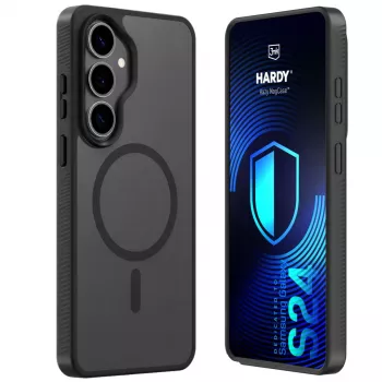 3MK PROTECTION Samsung Galaxy S24 - 3mk Hardy Hazy MagCase nero