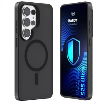 3MK PROTECTION Samsung Galaxy S25 Ultra - 3mk Hardy Hazy MagCase nero