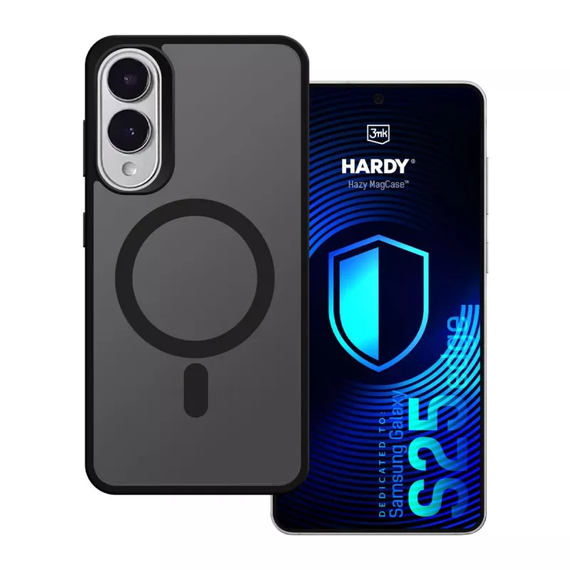 3MK PROTECTION Samsung Galaxy S25 Edge - 3mk Hardy Hazy MagCase nero