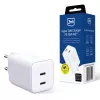 3mk Hyper Charger PD 45W GaN AVS QC4+ PPS AFC FCP DCP 2C bianco
