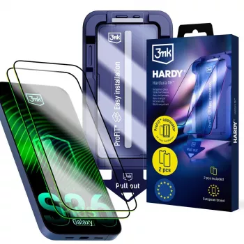 3MK PROTECTION Samsung Galaxy S26+ - 3mk Hardy Hardura 9H pellicola protettiva in vetro temperato