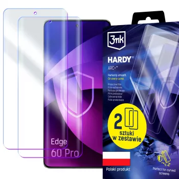 3mk Hardy ARC+ pellicola protettiva per schermo per Motorola Edge 60 Pro, 2 pz.