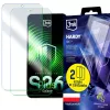 3MK PROTECTION Samsung Galaxy S26+ - 3mk Hardy ARC+ pellicola protettiva (confezione da 2)