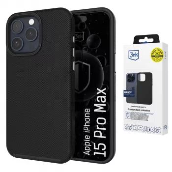 3MK PROTECTION Apple iPhone 15 Pro Max Hardy Shockproof MagCase - trasparente