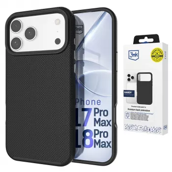 3MK PROTECTION Apple iPhone 17 Pro Max Hardy Shockproof MagCase cover posteriore trasparente
