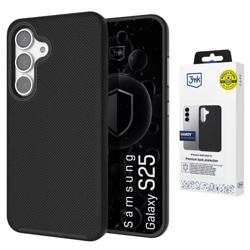 3MK PROTECTION Samsung Galaxy S25 Hardy Shockproof MagCase cover posteriore trasparente