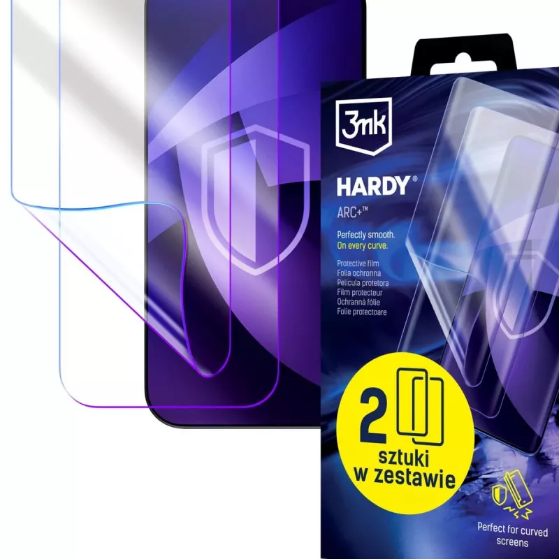 3MK PROTECTION Realme 16 Pro+ 5G Hardy ARC+ pellicola protettiva per display (confezione da 2)
