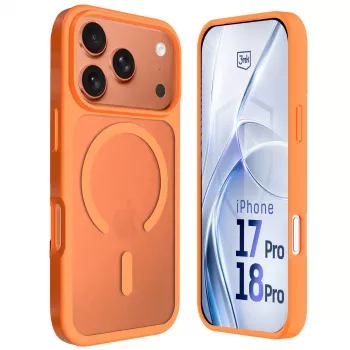 3MK PROTECTION Apple iPhone 17 Pro - 3mk Hardy Hazy MagCase arancione