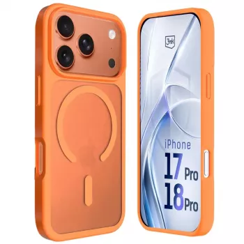 3MK PROTECTION Apple iPhone 17 Pro - 3mk Hardy Hazy MagCase arancione