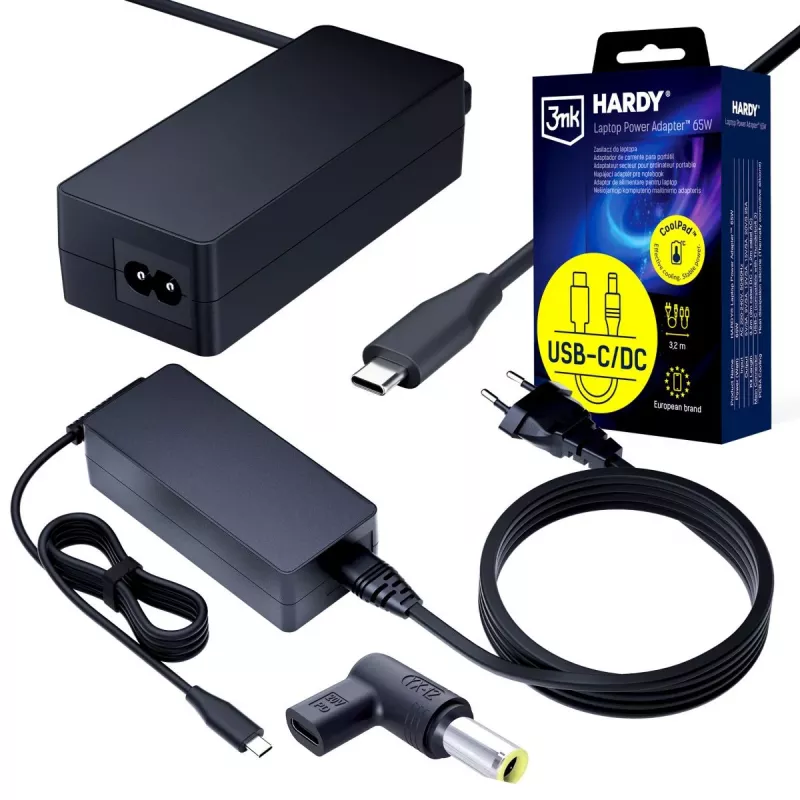 3MK PROTECTION 3mk HARDY alimentatore per laptop 65W per IBM/Lenovo 20V USB-C/DC 7,9 x 5,5mm