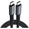 3MK PROTECTION Hyper Cable N-SERIES Thunderbolt 4 2m 48V/5A 40Gb/s 240W 8K60Hz nero