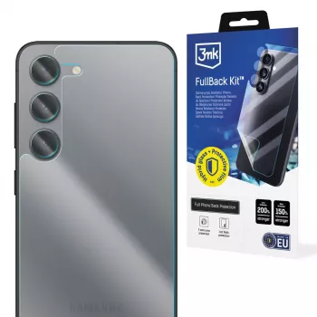 3MK PROTECTION Samsung Galaxy S23 5G Kit pellicola protettiva FullBody (TPU, trasparente, autorigenerante)