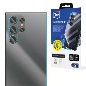 3MK PROTECTION Samsung Galaxy S24 Ultra FullBack Kit - pellicola protettiva per retro, lati e fotocamera