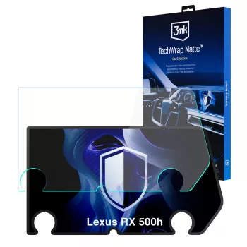 3MK PROTECTION Lexus RX 500h (2022-2026) Pellicola protettiva opaca per display centrale 3mk TechWrap