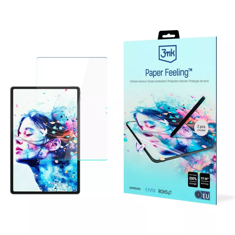 3MK PROTECTION Pellicola protettiva PaperFeeling per Lenovo Idea Tab Pro Gen 2 (TB390FU) confezione da 2