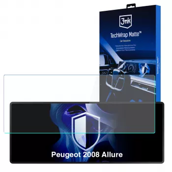 3MK PROTECTION Peugeot 2008 Allure - Pellicola protettiva opaca per display centrale 3mk TechWrap