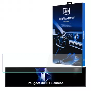 3MK PROTECTION Peugeot 3008 Business - Pellicola protettiva opaca per display centrale 3mk TechWrap
