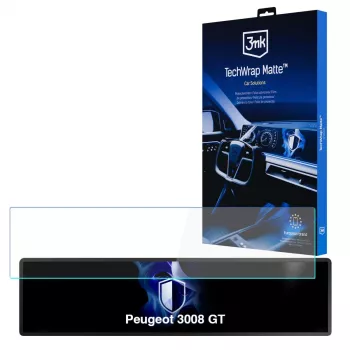3MK PROTECTION Peugeot 3008 GT - Pellicola protettiva opaca per display centrale 3mk TechWrap