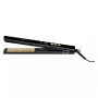 MPM MPR-25 Piastra per capelli con piastre in ceramica e tormalina, temperatura regolabile 120-200°C, nero/argento