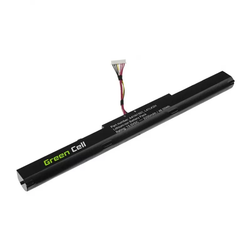 Green Cell GREENCELL batteria ricaricabile per Asus A41N1501 - Li-Polymer 15,2V 4000mAh 60,8Wh 4 celle nero
