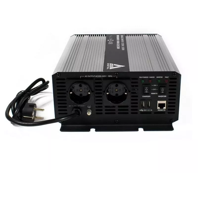 AZO DIGITAL gruppo di continuità (UPS + AVR) 12V UPS-2000SR 2000VA 1400W line-interactive