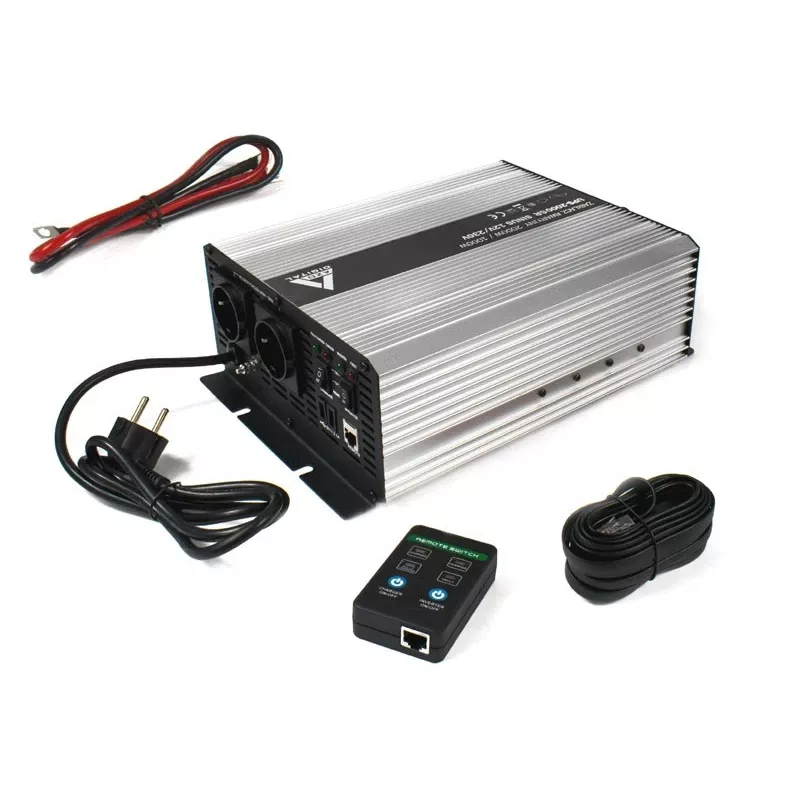 AZO DIGITAL gruppo di continuità (UPS + AVR) 12V UPS-2000SR 2000VA 1400W line-interactive