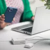 FORCELL F-ENERGY 4 in 1 caricabatterie wireless da 15 W con porte USB/USB-C e power bank da 8000 mAh