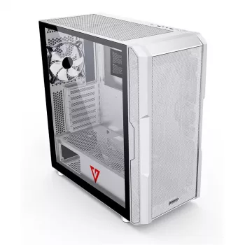Modecom Volcano Amirani case Mid-Tower bianco vetro temperato